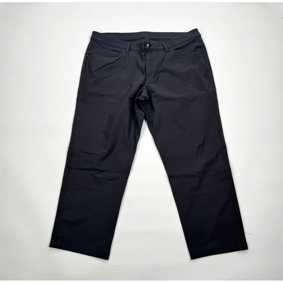 Lululemon ABC Pant Classic Warpstreme Mens 38 Flaws* Stretch Pockets On the Move - Picture 1 of 15